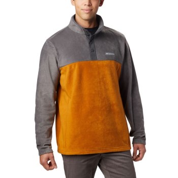 Columbia Pullover Heren, Steens Mountain Half Snap Fleece DonkerGrijs, 02WKZHOMA